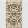 Handwoven Rug with Classic Repeating Pattern and Framed Borders | Multiple Sizes