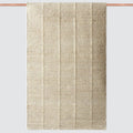 Minimal Handwoven Rug with Subtle Vertical Texture | Multiple Sizes